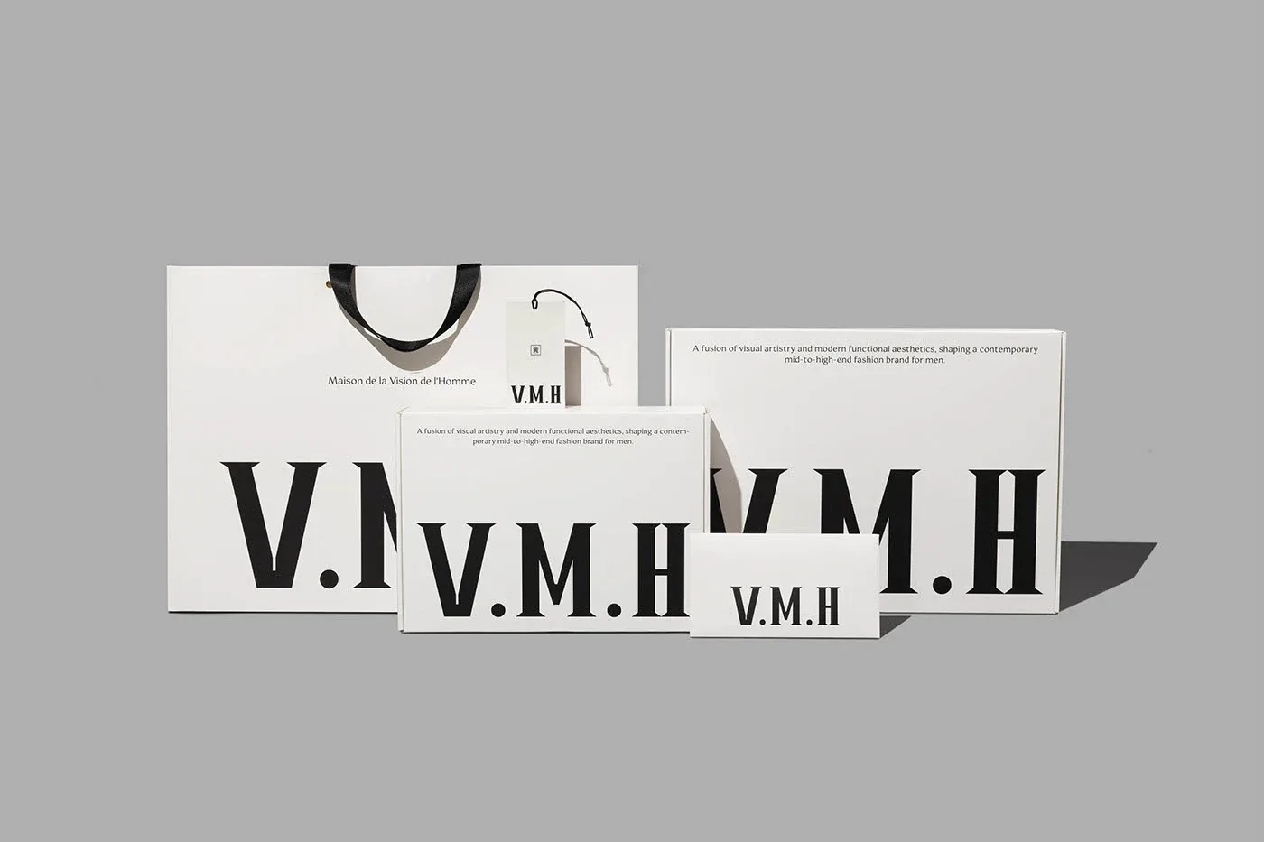 Behance 设计精选 | V.M.H Brand Identity Design-多模态AI