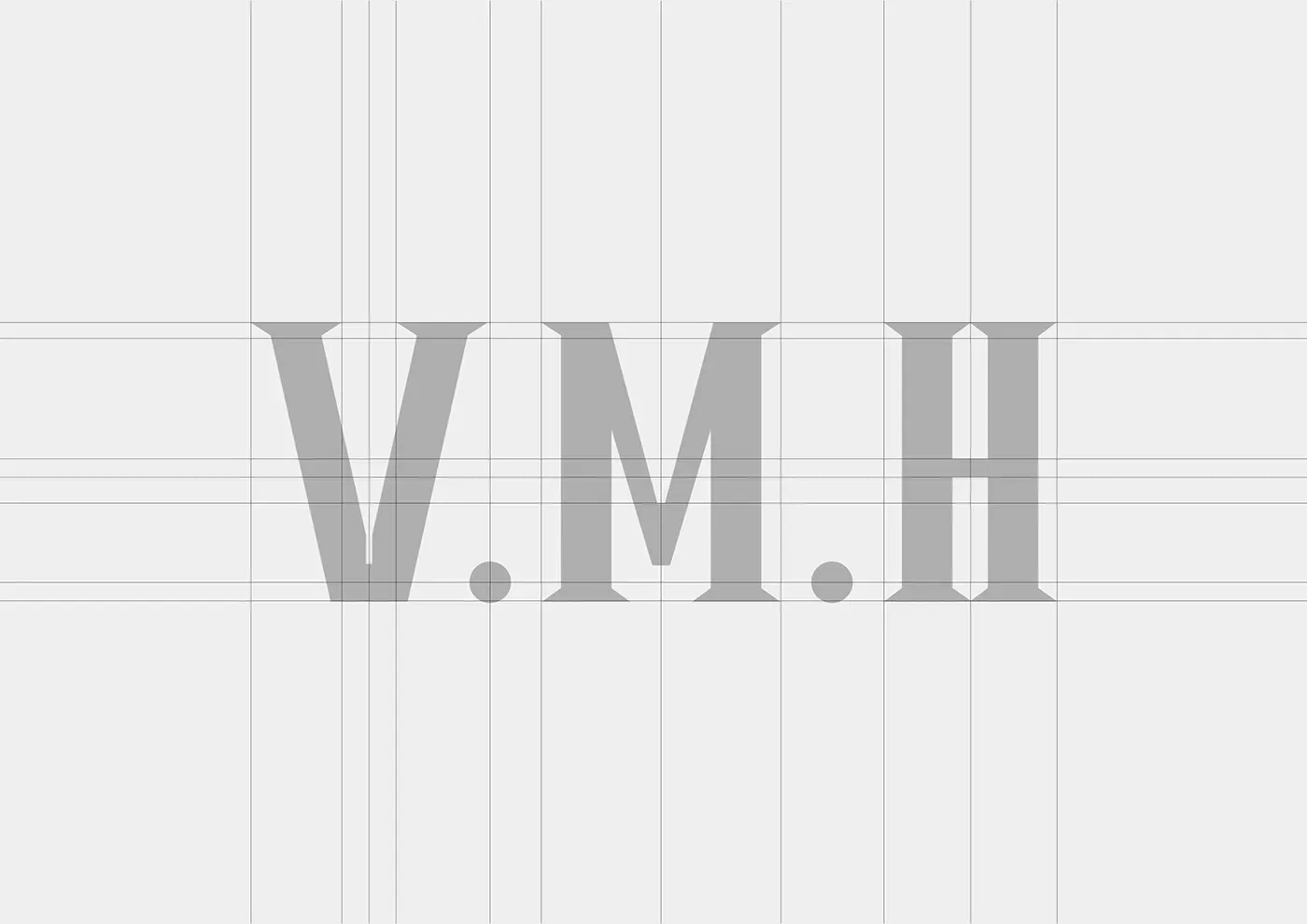 Behance 设计精选 | V.M.H Brand Identity Design-多模态AI
