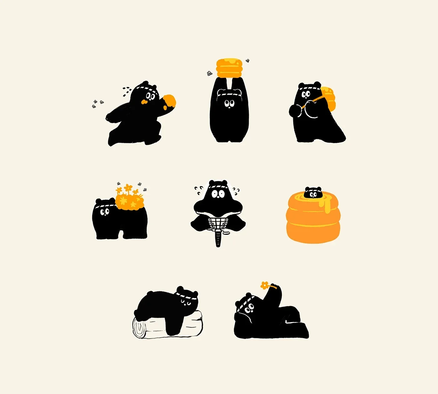 Behance 设计精选 | Chikuma Honey Packaging-多模态AI