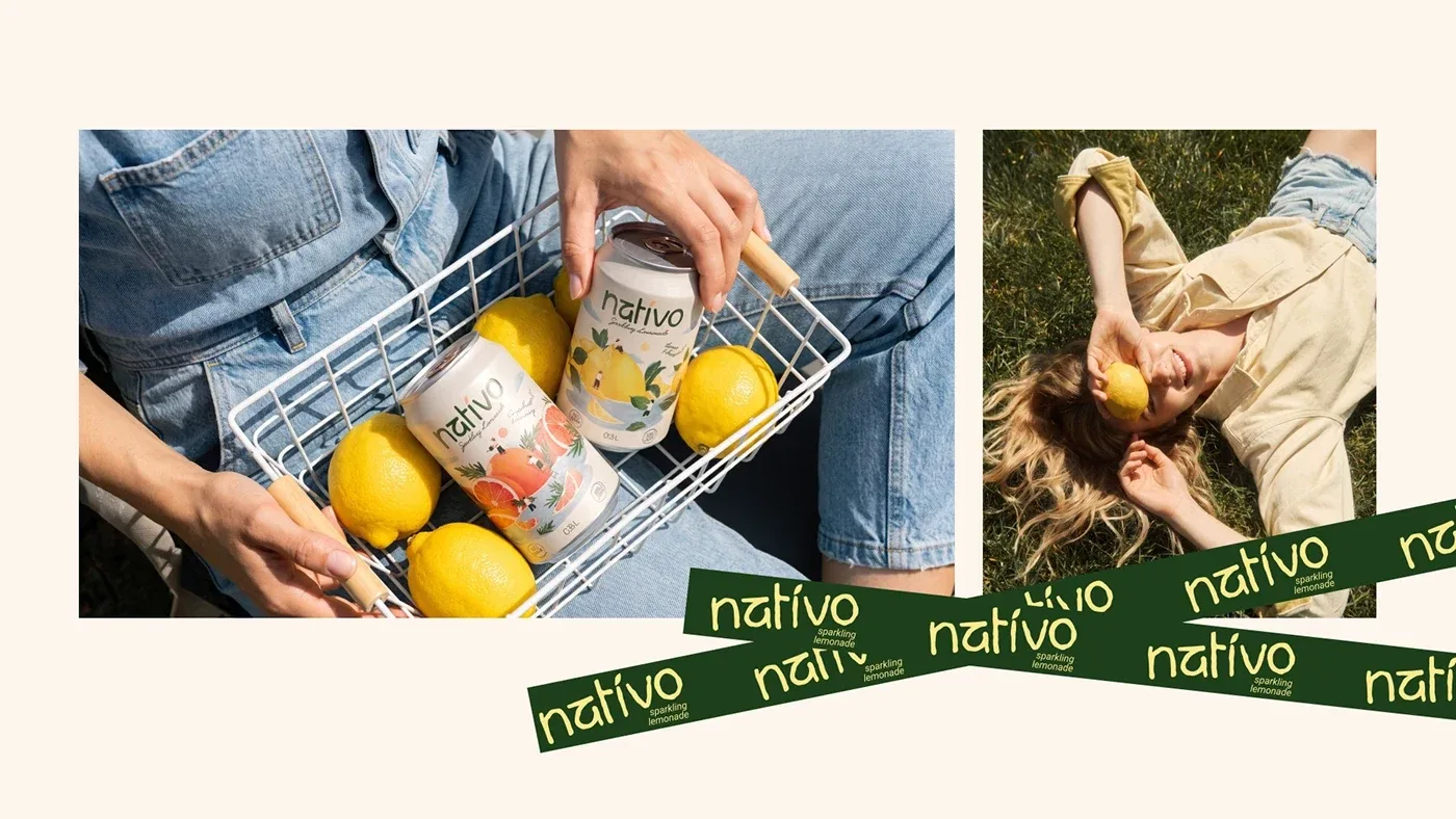 Behance 设计精选 | Nativo | Logo & Identity-多模态AI